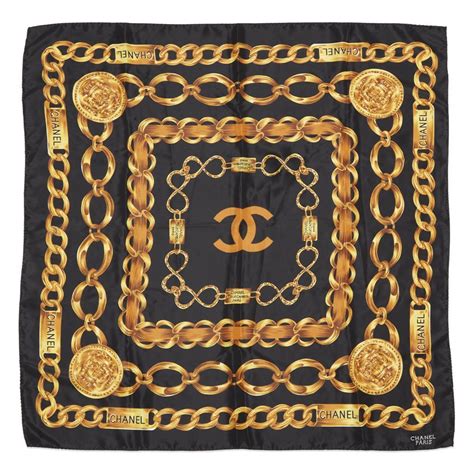 chanel scarf black and gold|chanel brown cashmere scarf.